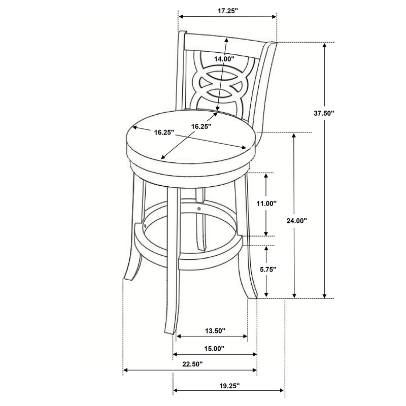 Calecita Swivel Counter Chair