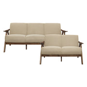 Damala-2pc Set: Sofa, Love image