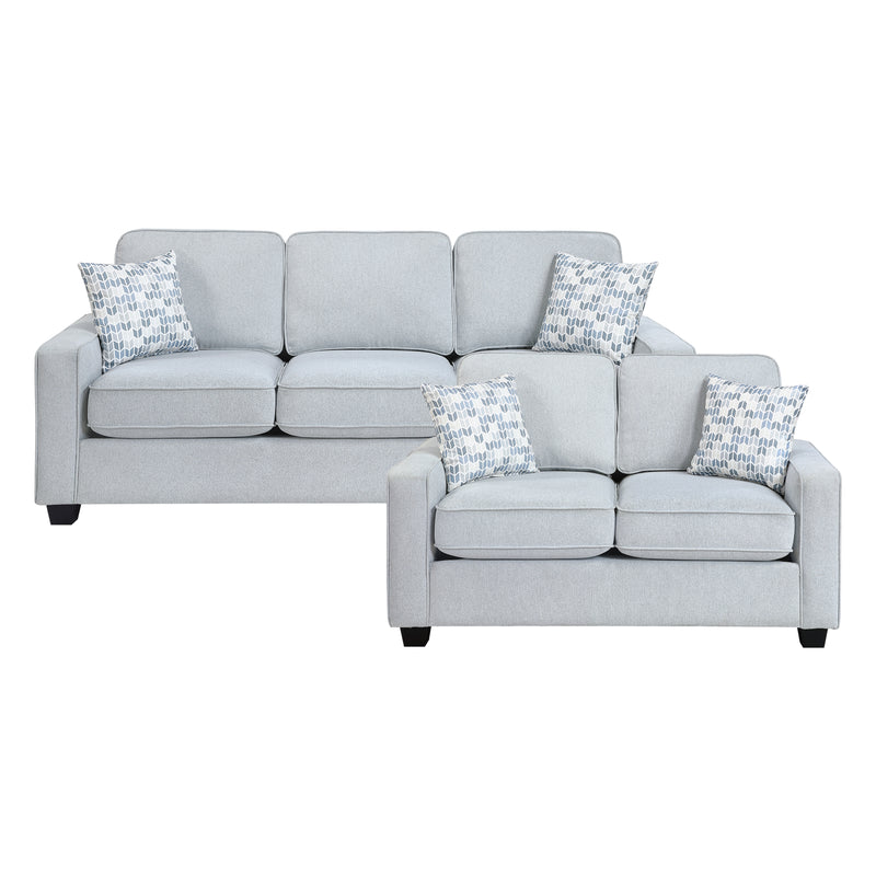 Gael-2pc Set: Sofa, Love image