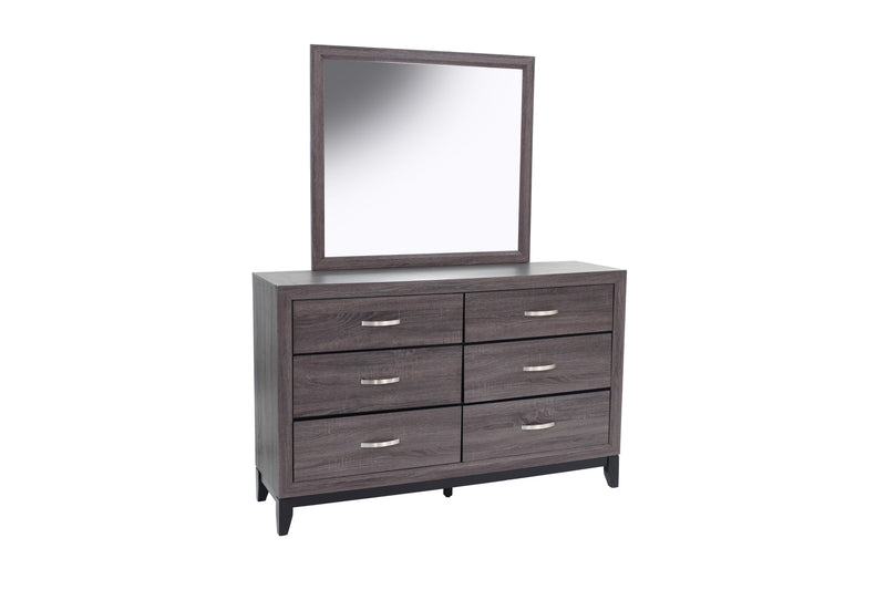 Liihfd Mirror in Foil Grey